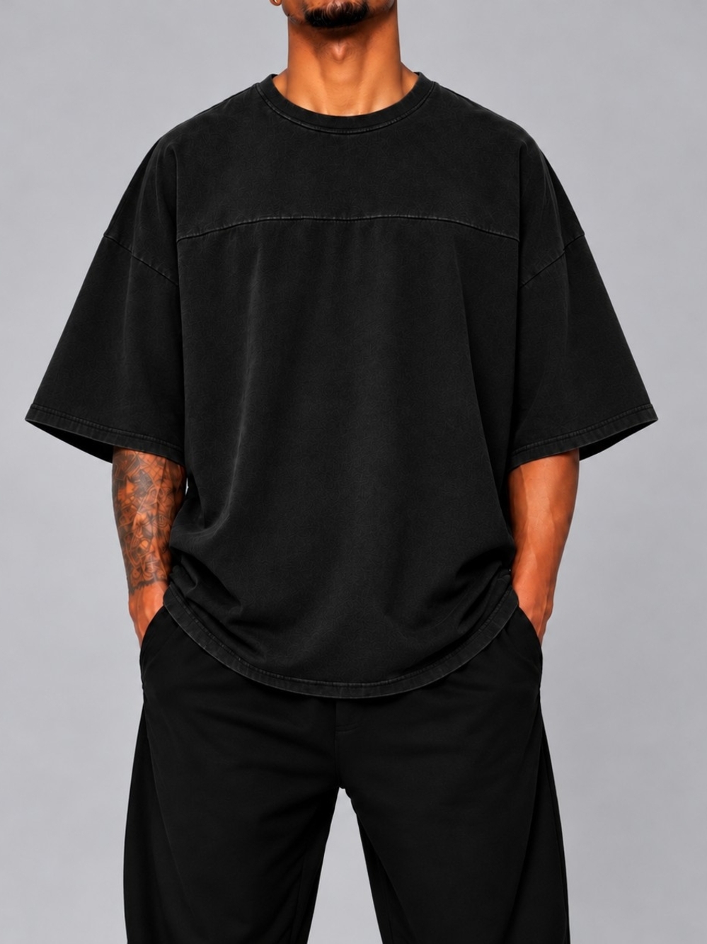 Yeezy x GAP Unreleased Yoke Black Tee